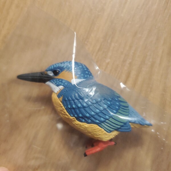日本のいきもの カワセミ ガチャ フィギュア