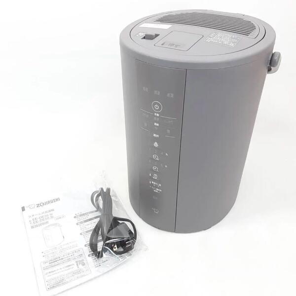 【美品】象印 スチーム式加湿器 2024年製 EE-DE35-HA グレー