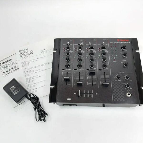 VESTAX ベスタクス VMC-004XLu TUB-1 DJミキサー
