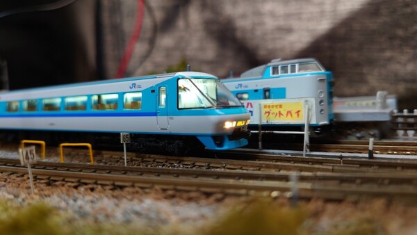 【全車室内灯付き】カトー 381系「スーパーくろしお」(リニューアル編成) 6両基本セット 10-1641 KATO