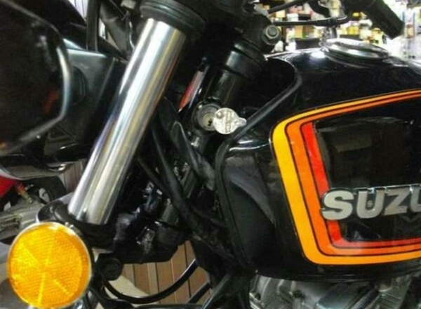 PAYPAY SUZUKI車専用 逆輸入車 ハンドルロック GS400 GS425 GSX400Eザリゴキ GSX250Eザリゴキ GSX400F RG250 GT380 GT550