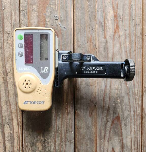 動作確認済 トプコン LS-80L TOPCON 受光器 回転レーザーレベル 自動整準レベル レーザー墨出 測量機