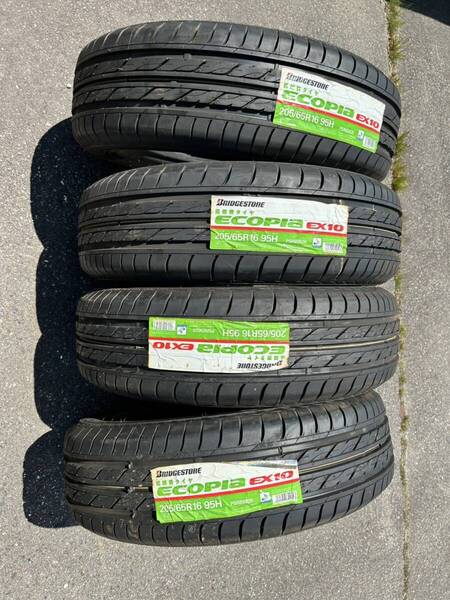 BRIDGESTONE Ecopia EX10 205/65R/16 2010年製 未使用 倉庫保管品 ひび割れ等なし