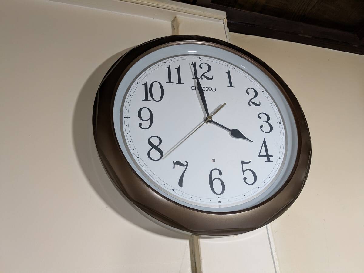2025年最新】Yahoo!オークション -seiko 電波 掛け時計の中古品