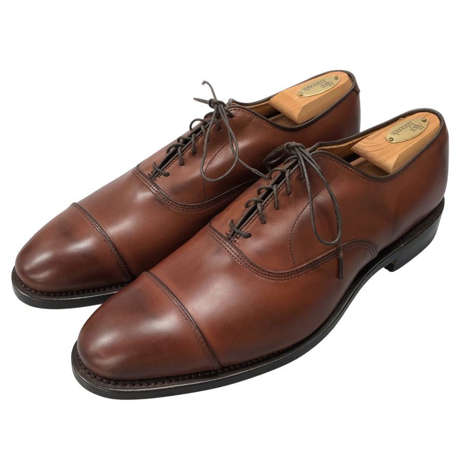 アレンエドモンズ新品 ストランド ライトブラウン カーフ サイズ表記8-1/2E アレンエドモンズ新品 ストランド ライトブラウン カーフ サイズ