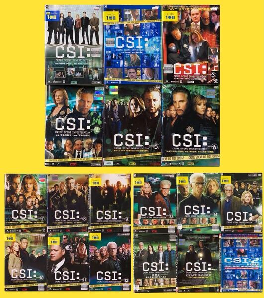 CSI:科学捜査班 シーズン1〜ファイナル・最終章・グレイブ・デンジャー・徹底究明ファイル 全119巻セット 管理番号35402 DVD レンタル落ち