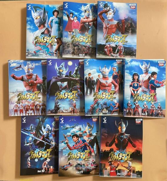 ウルトラマンタロウ 10巻(vol.3〜12) 管理番号22859 DVD レンタル落ち 特撮
