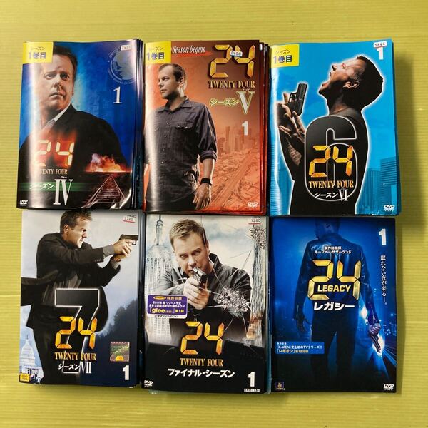 24 TWENTY FOUR シーズン4〜7,ファイナル,レガシー 全66巻セット 管理番号32274 DVDレンタル落ち