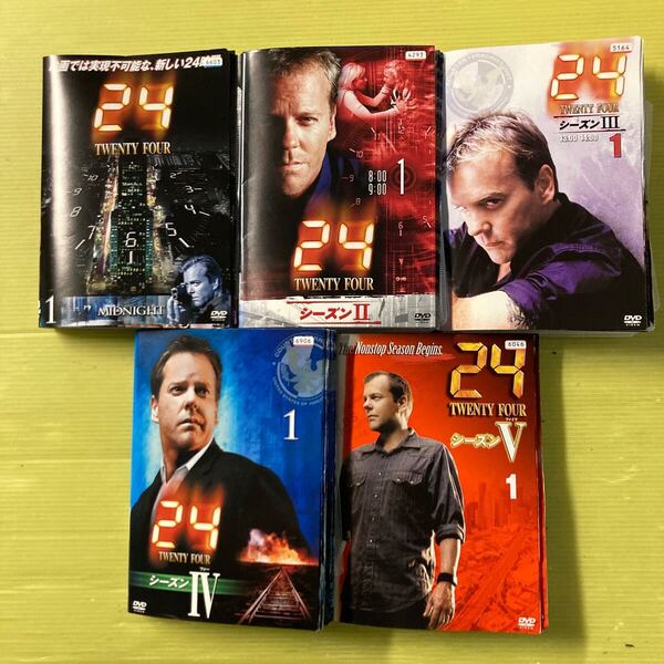 24 TWENTY FOUR シーズン1〜5 全60巻セット 管理番号32275 DVDレンタル落ち 海外ドラマ