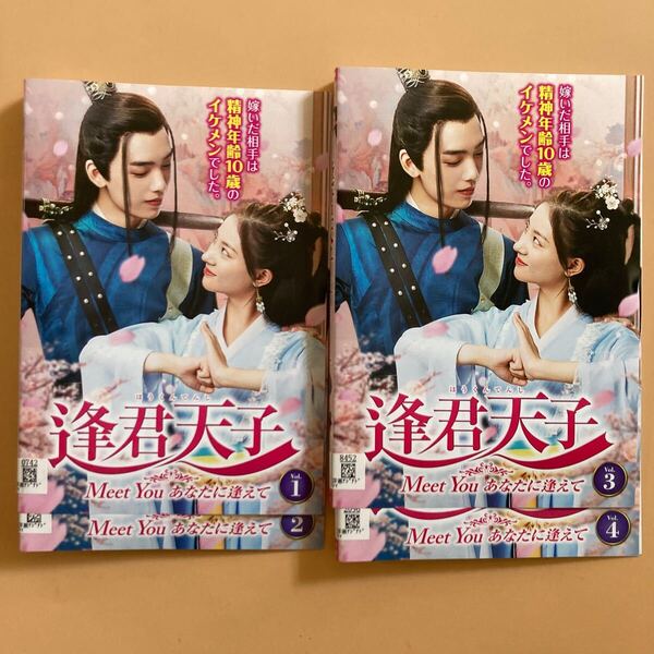 逢君天子 ほうくんてんし Meet You あなたに逢えて 4巻全巻セット 管理番号22580 DVD レンタル落ち 中国ドラマ コン・キーリー