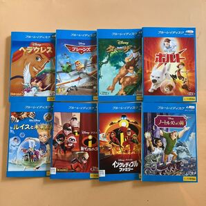 Disney ディズニー シリーズ8巻セット 管理番号22642 Blu-ray レンタル落ち ボルト Mr.インクレディブル など