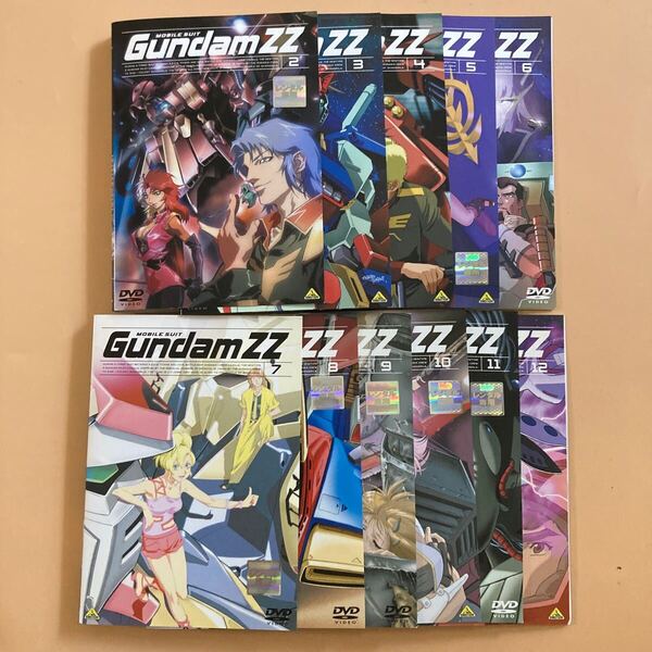 機動戦士ガンダムZZ 11巻(vol.2〜12) 管理番号22672 DVD レンタル落ち アニメ