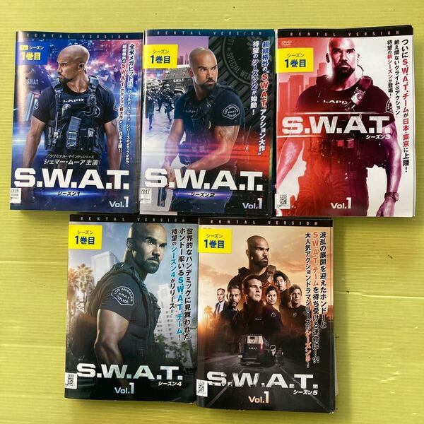 S.W.A.T. シーズン1〜5 52巻全巻セット 管理番号32308 DVD レンタル落ち 海外ドラマ