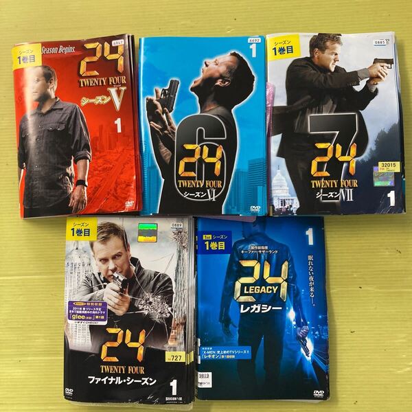 24 TWENTY FOUR シーズン5〜7・ファイナル・レガシー 全54巻セット 管理番号35345 DVDレンタル落ち 海外ドラマ