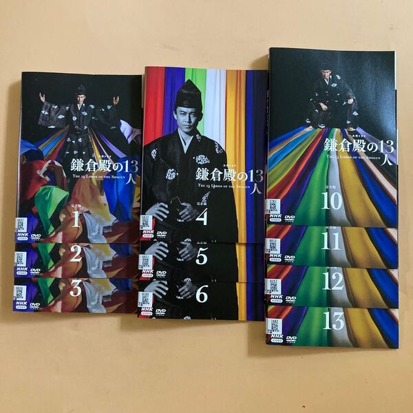 鎌倉殿の13人 完全版 10巻セット(vol.7〜9欠品) 管理番号22745 DVD レンタル落ち NHK大河ドラマ 小栗旬 新垣結衣 菅田将暉