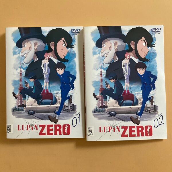 LUPIN ZERO ルパン ゼロ 2巻全巻セット 管理番号22983 DVD レンタル落ち アニメ ルパンゼロ