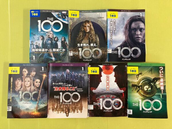 THE 100 ハンドレッド シーズン1, 2, 3, 4, 5, 6 + ファイナル 52巻全巻セット 管理番号12594 DVD レンタル落ち 海外ドラマ