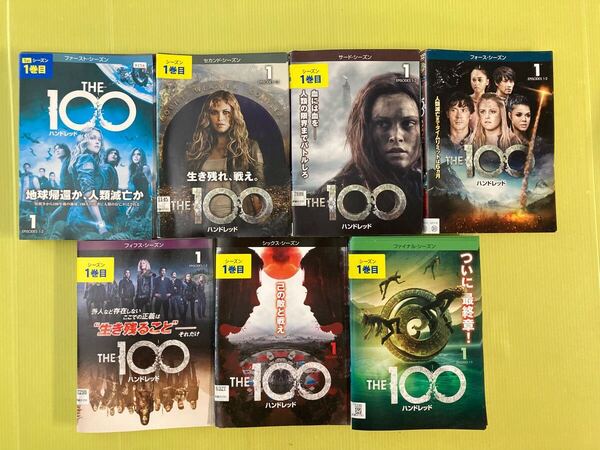THE 100 ハンドレッド シーズン1, 2, 3, 4, 5, 6 + ファイナル 52巻全巻セット 管理番号12595 DVD レンタル落ち 海外ドラマ