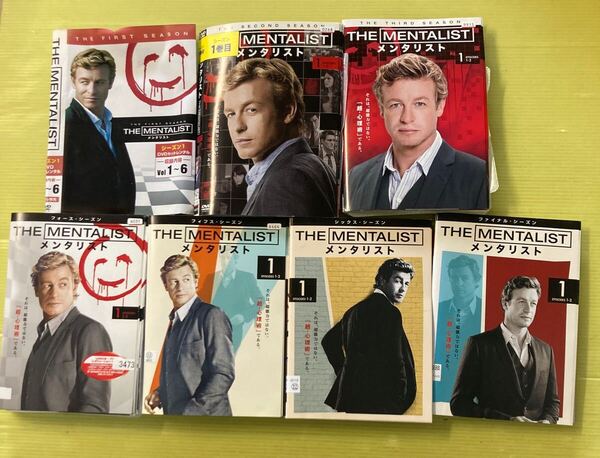 THE MENTALIST メンタリスト シーズン1〜ファイナル 75巻全巻セット 管理番号32305 DVD レンタル落ち 海外ドラマ シーズン1DISCのみ