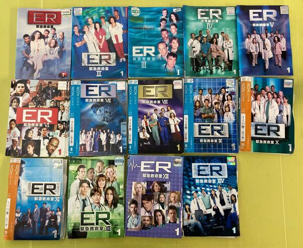 ER 緊急救命室 シーズン1〜14、108巻セット 管理番号12640 DVD レンタル落ち 海外ドラマ ※表紙抜けあり