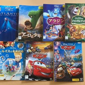 Disney ディズニー 作品 7巻セット 管理番号22627 DVD レンタル落ち アニメ カーズ アラジン など