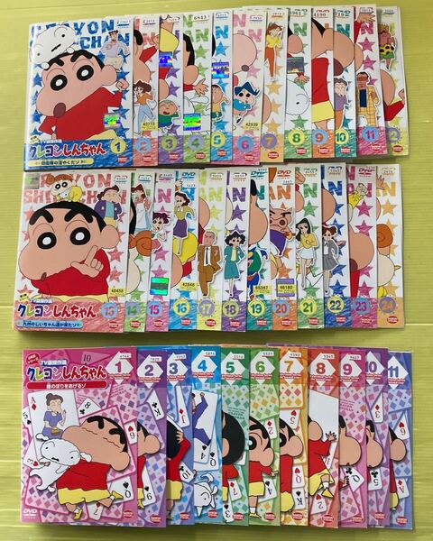 クレヨンしんちゃん 2年目・第3期 シリーズ 35巻全巻セット 管理番号35411 DVD レンタル落ち アニメ TV版傑作選 全巻セット