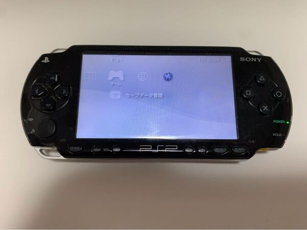PSP 1000 現状品 整理放出!動作品 ジャンク 44 ブラック Playstation プレイステーションポータブル Portable バッテリーあり