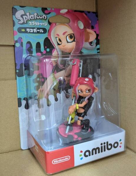 【匿名配送】amiibo スプラトゥーン アミーボ タコガール