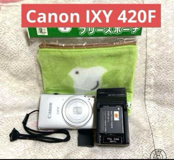 【送料込】Canon デジカメ IXY 420F(1680万画素)★訳あり動作品★