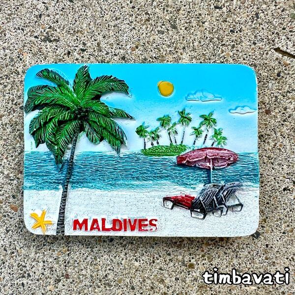 ☆新品☆【モルディブ】スーベニア マグネット お土産 コレクション Maldives