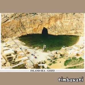 ☆新品☆【マルタ共和国】ゴゾ島 ポストカード INLAND SEA Dwejra GOZO *011*