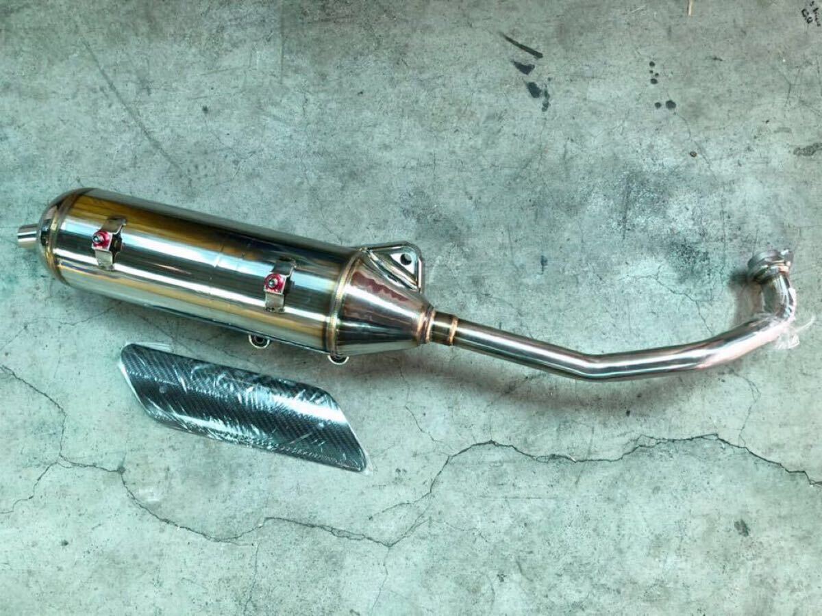 送料込 マジェスティ125 カーボン マフラー 浅倉商事：マジェスティ125用 GGタイプマフラー レーシング