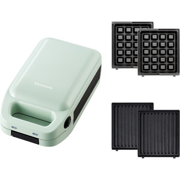 ビタントニオ Vitantonio 厚焼きホットサンドベーカー レタス WFセット VHS-10Y-LT-WFSET