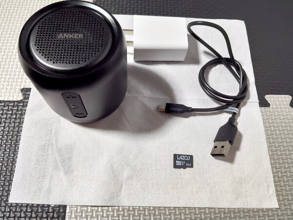 【Bluetoothスピーカー】SoundCore mini【SDカード/FMラジオ対応】