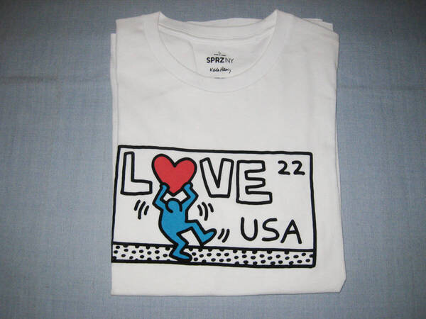 UT ユニクロ キース・ヘリング Keith Haring LOVE サイズ L Tシャツ