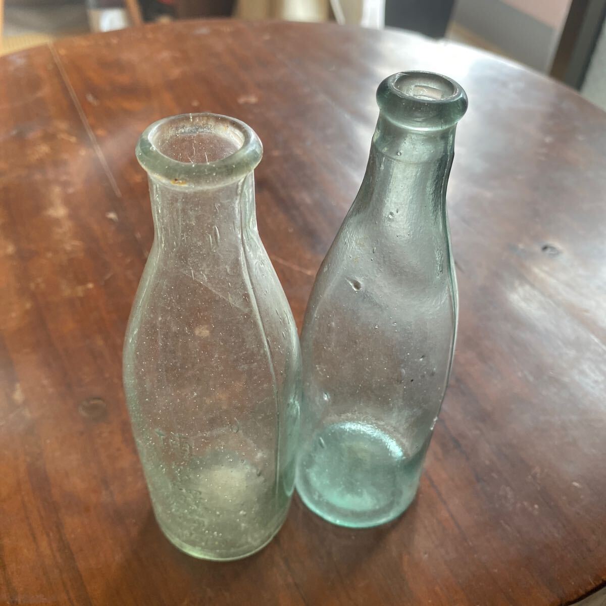 大正〜昭和初期 様々な用途に使える小瓶5個セット(気泡