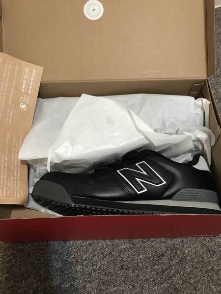 ニューバランス安全靴 New balance 新品未使用箱付き27cm NY-282 ブラックグレーブラック