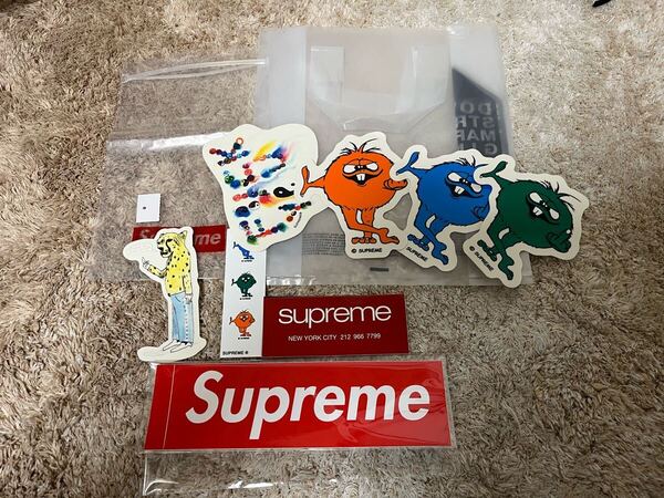 国内正規品 Supreme ステッカーSticker Set Camacho Supreme Big Logo シュプリーム
