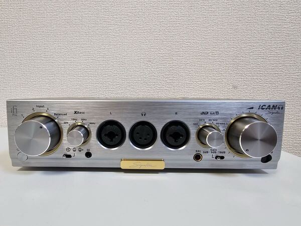【美品】iFi Pro iCAN Signature ヘッドホンアンプ