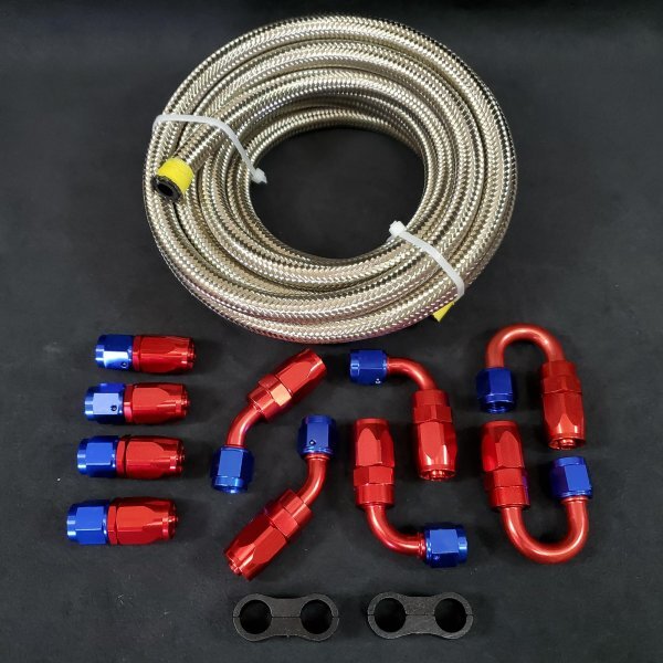 アールズ*エコノフィッティングAN6 新品 青 EARL'S #6