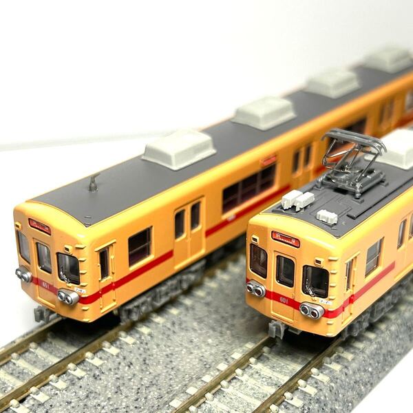 【加工品・動力化済み】西鉄600形(貝塚線)601F 2両セット 鉄道コレクション 鉄コレ