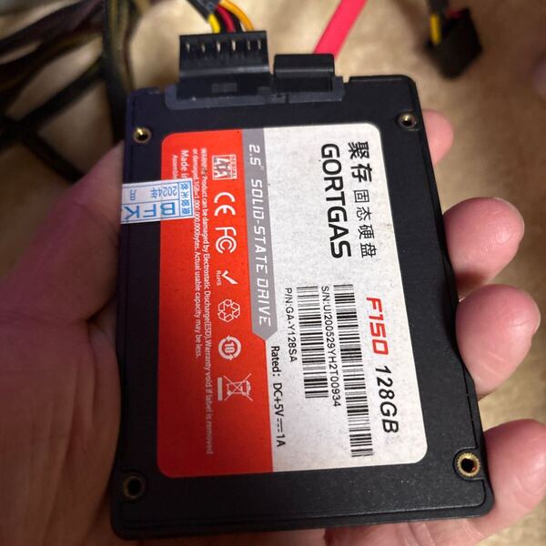 SSD 128G SATA 3 動作確認済 2.5インチ