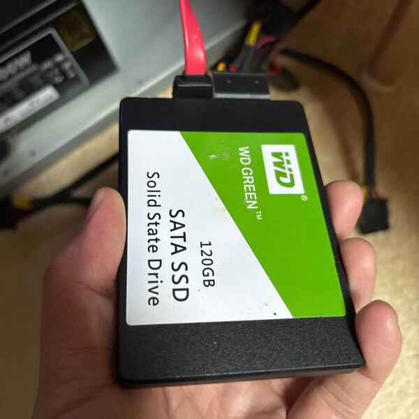 ウェスタンデジタル wd green SSD 120G SATA3 動作確認済 2.5インチ