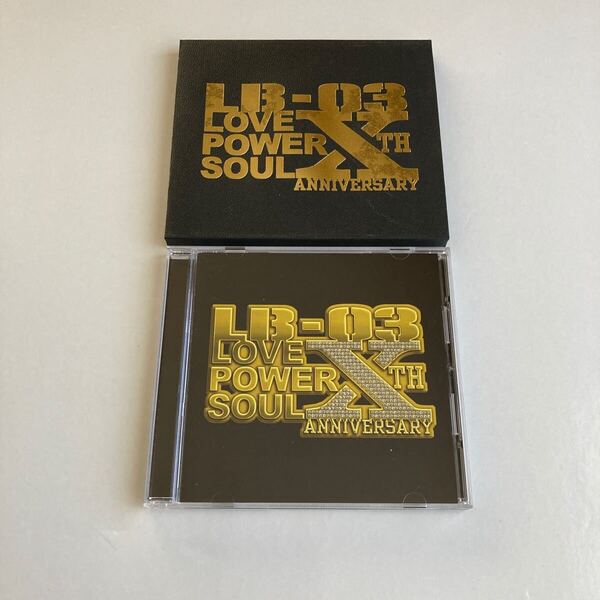 CD LB-03 10th Anniversary LOVE×POWER×SOUL MIXED by DJ HAZIME & SUNSET 盤面きれいです