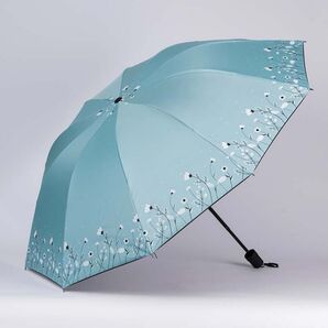 折り畳み傘 日傘 かさ 軽量 黒 晴れ雨兼用 晴雨兼用 折りたたみ傘 ブルー 青 花柄 晴雨兼用 日傘 紫外線対策 コンパクト