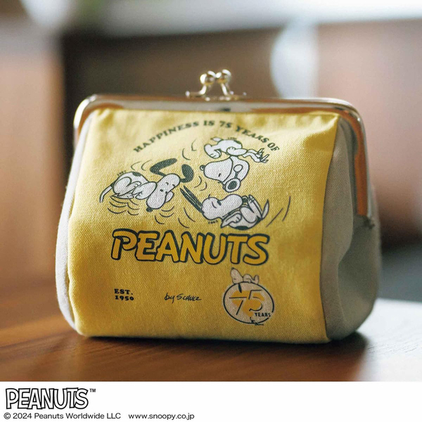 素敵なあの人 2025年 1月号 【付録】 PEANUTS がま口ポーチ
