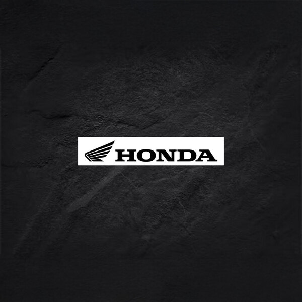 HONDA WING ホンダウィング カッティングステッカー ブラック 1枚 縦17mm×横110mm ほんだうぃんぐ |切り文字|切文字|新品|送料無料