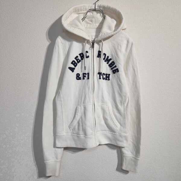 Abercrombie&Fitch アバクロンビー&フィッチ フーディー スウェットシャツ パーカー リバースウィーブ レディースS オーバーサイズ 90s