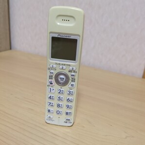 送料無料即決 パイオニア コードレス 電話機 子機 TF-EK31-W 動作確認済み バッテリー未付属 ar