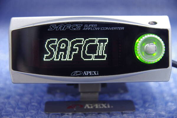 希少 アペックス S-AFCⅡ APEXi エアフロ 追加メーター タコ エアフロコンバーター 燃調 セッティング ブーストアップ S-AFC2 スーパーAFC